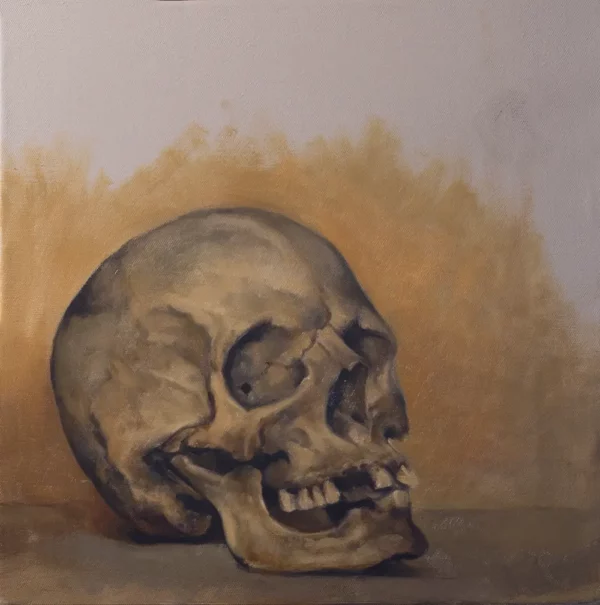 Ritratto di teschio dal vero